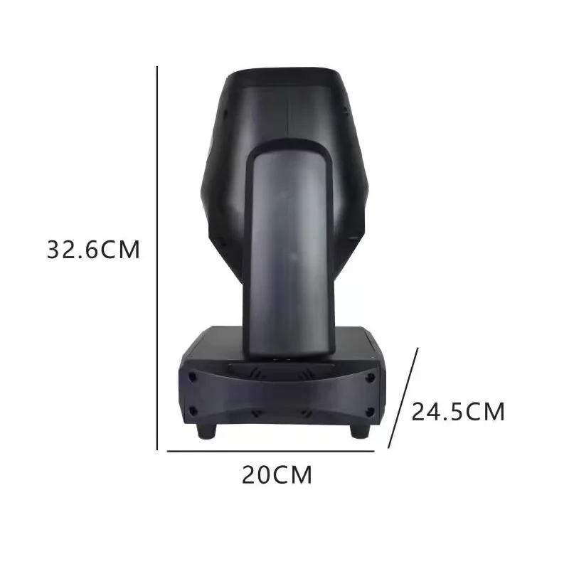 LED 100W rotating pattern beam of light DMX512 14 channel light spot mobile headlight