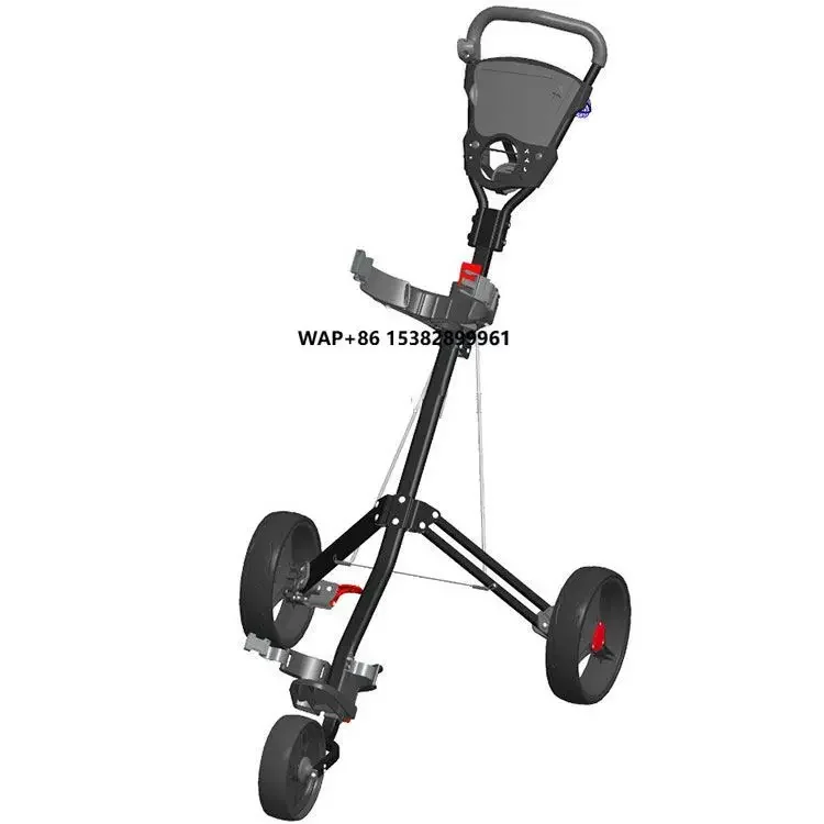 High Quality Golf Superstrong Deluxe Push Trolley