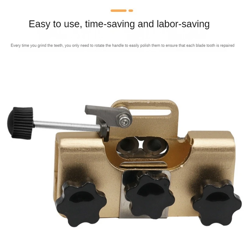 Chain Saw Sharpeners Portable Chainsaw Chain Sharpening Woodworking Grinding Electric Chainsaw Grinder Tool With 6 Bit