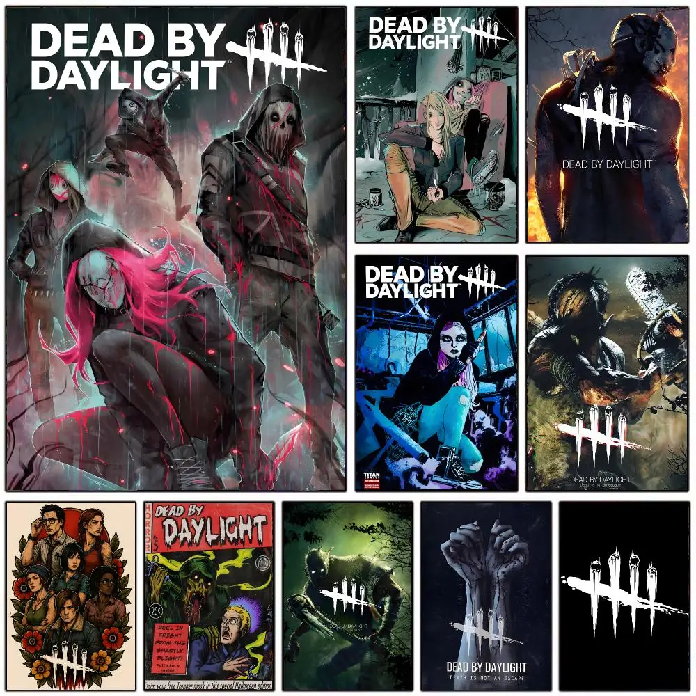 asymmetric game D-Dead by Daylight Poster Modern Home Decoration Interior Design & Contemporary Wall Art Collection