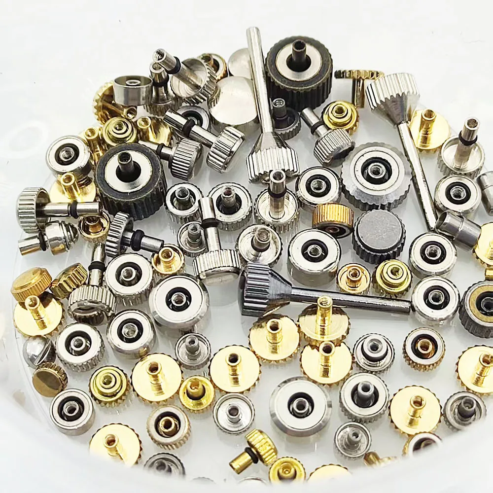 Watch Accessories, Disassembly Parts, Replacement Heads, 50 Pieces per Pack, 70% New