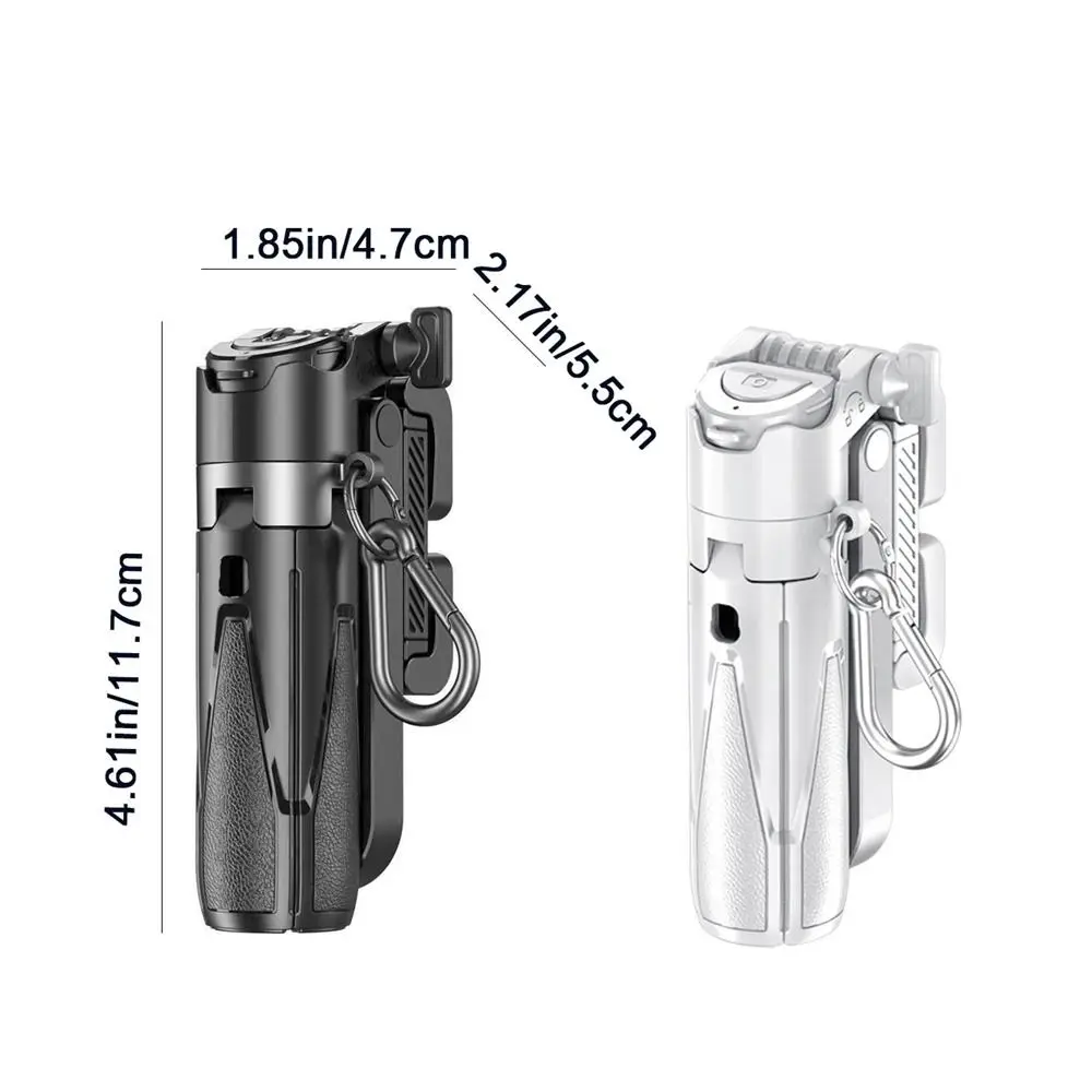 3 in 1 Mini Telescopic Selfie Stick 360° Rotation Lightweight Bluetooth Selfie Stick Extendable with Wireless Bluetooth