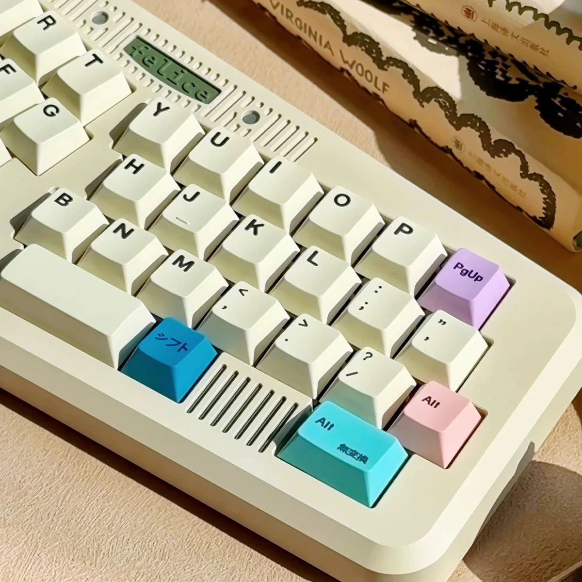 

GMK Fairy Pbt Cherry колпачки для клавиш 151 клавиш 7u Alice Space Layout колпачки для клавиш Dye-Sub для механической клавиатуры MX Switch Wooting
