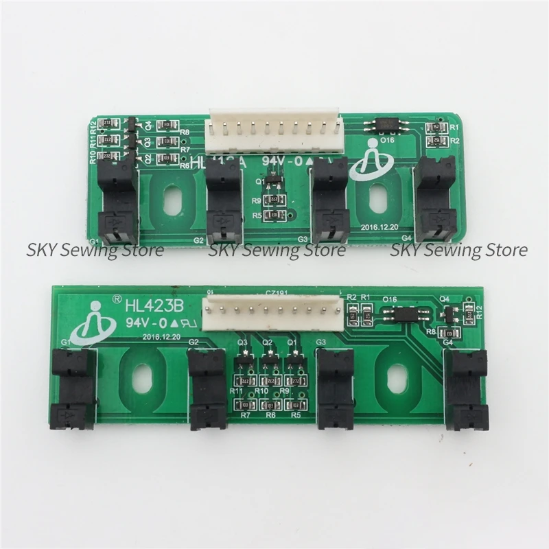 Intelligent Alarm Bottom Check Strip HL419 HL423 HL619 HL919 HL419A HL423B HL619A HL919C Circuit Board Computer Embroidery Parts