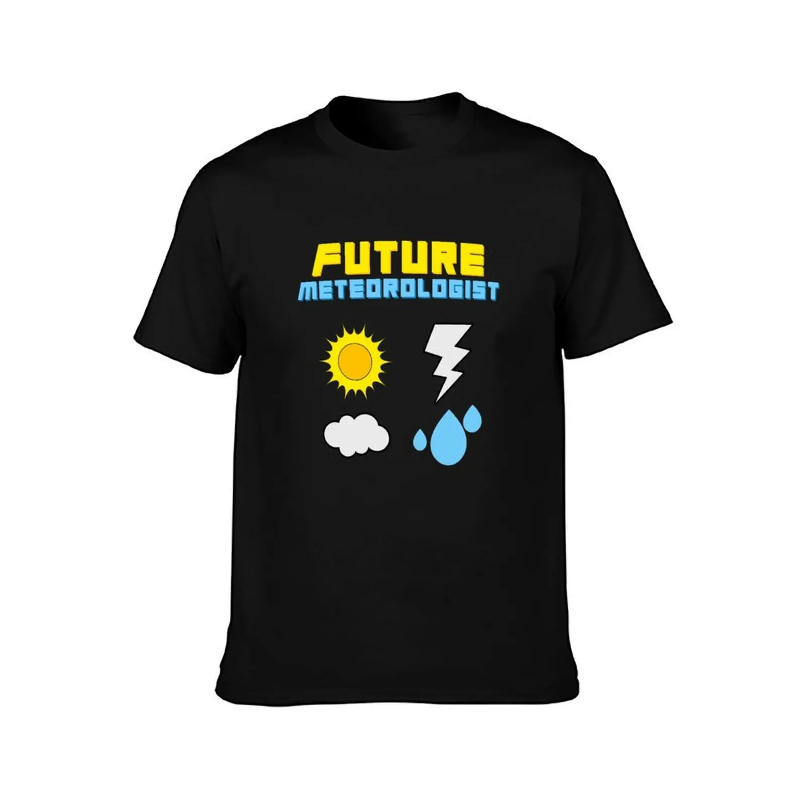 Future Meteorologist Weatherman Weather T-Shirt Simple Graphic Design T-Shirt