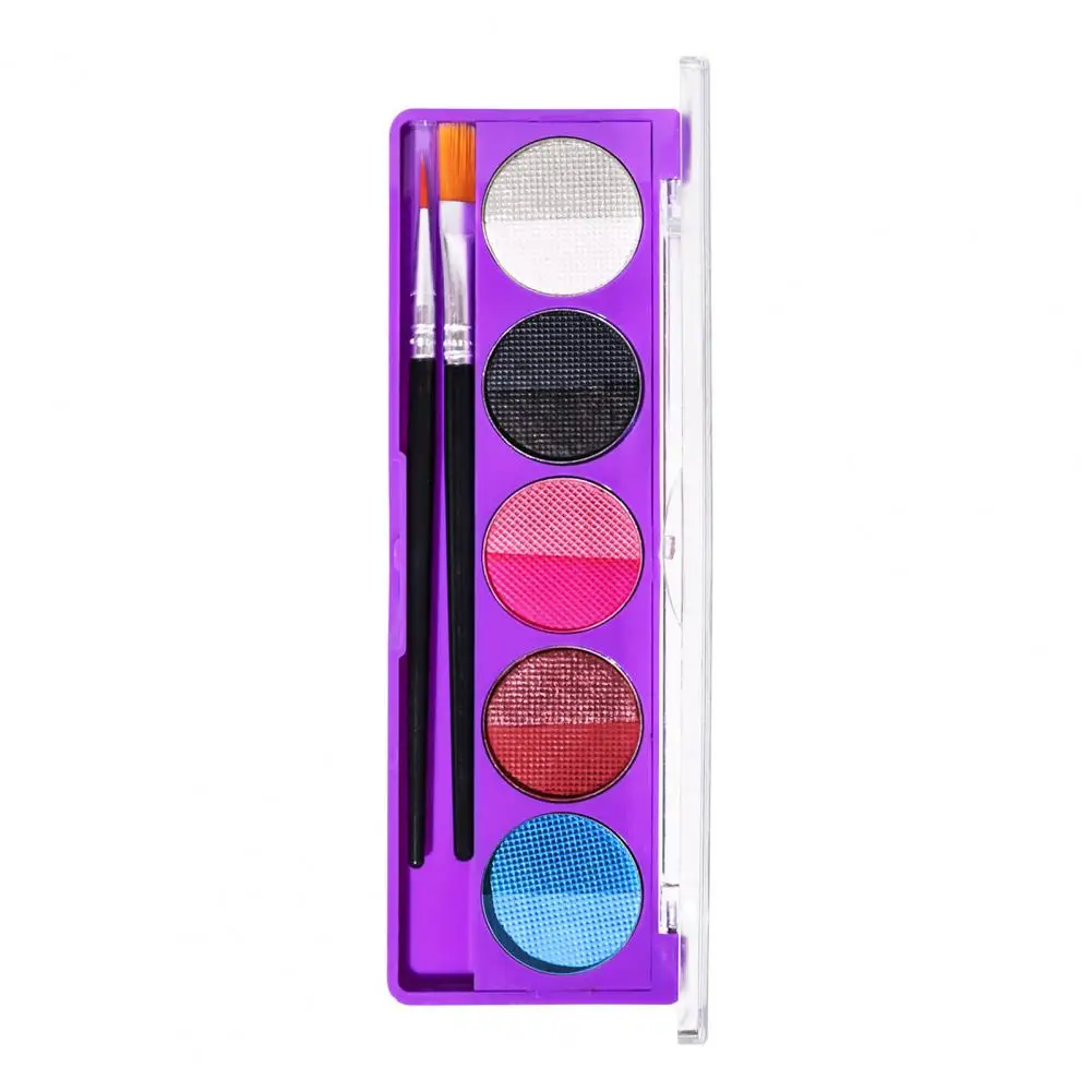 Versatile Body Painting Palette for Occasions Fluorescent Uv Makeup Palette Vibrant Water-soluble Body for Festivals for Looks