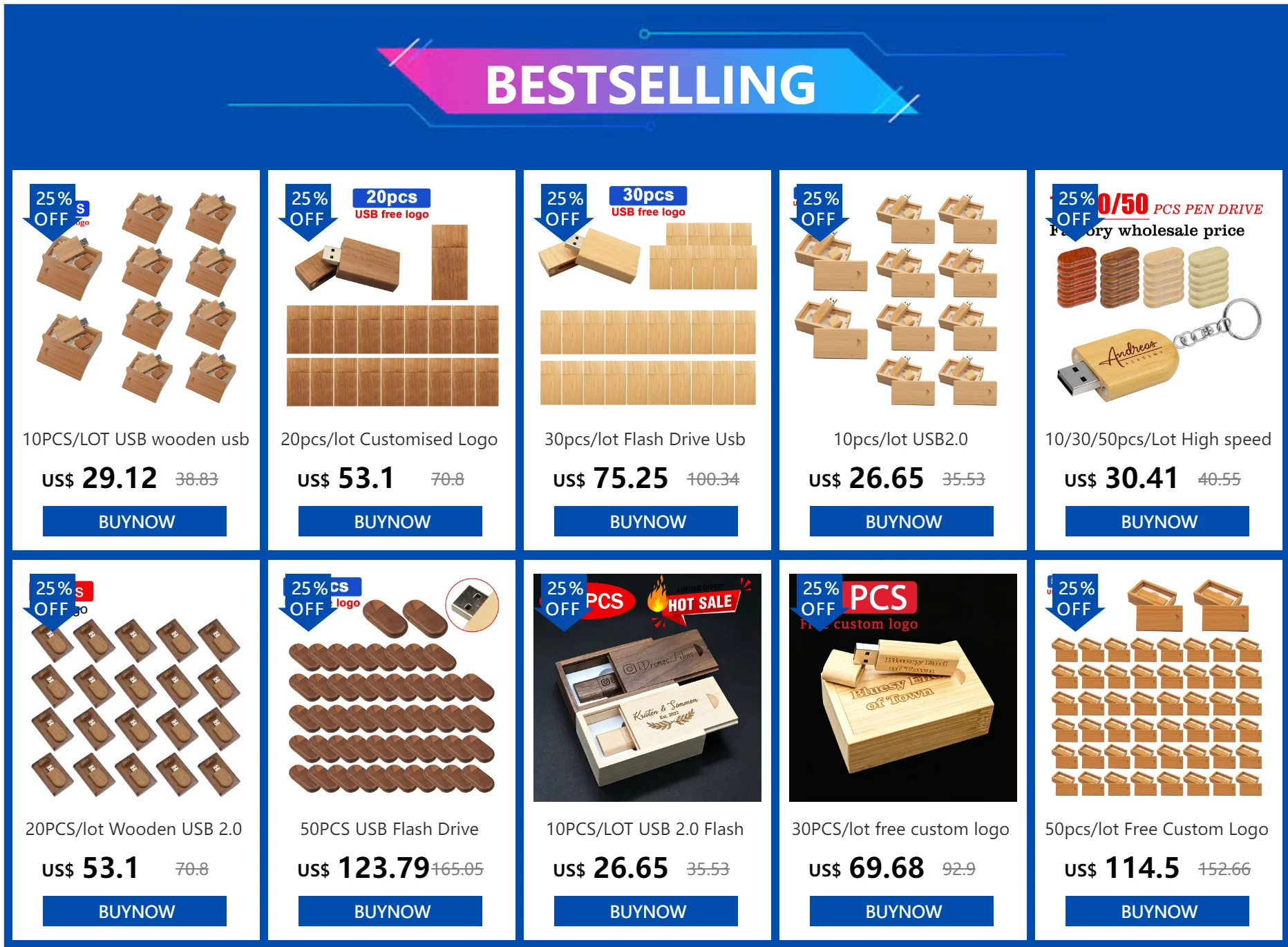 20 Stück, Logo, kostenlos, schönes Modell aus karbonisiertem Holz, 64 GB, Flash-Laufwerk, 4 GB, 8 GB, 16 GB, 32 GB, USB 2.0, USB-Speicherstick als Geschenk – Detail 1