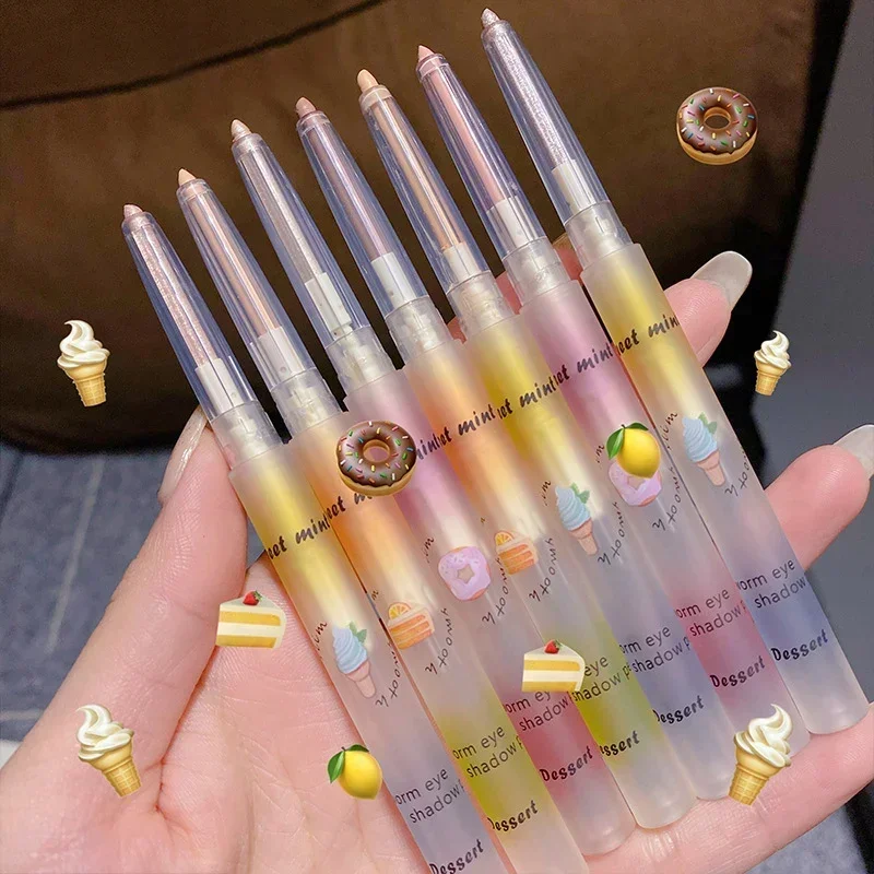 Diamond Eyes Pencil Aegyo-sal Shiny Glitter Eyeshadow Pen Eyeliner Pearlescent Matte Highlight Pen Brighten Silkworm Makeup Tool