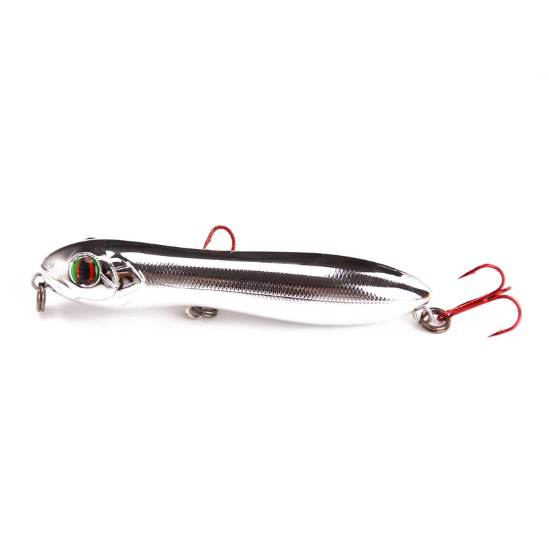 1 Stück/8 Stück 10cm/15,6g Schwimmender Angelköder Pencil Bait Popper Oberflächenköder Künstliche Köder Set für Karpfenangeln – Detail 10