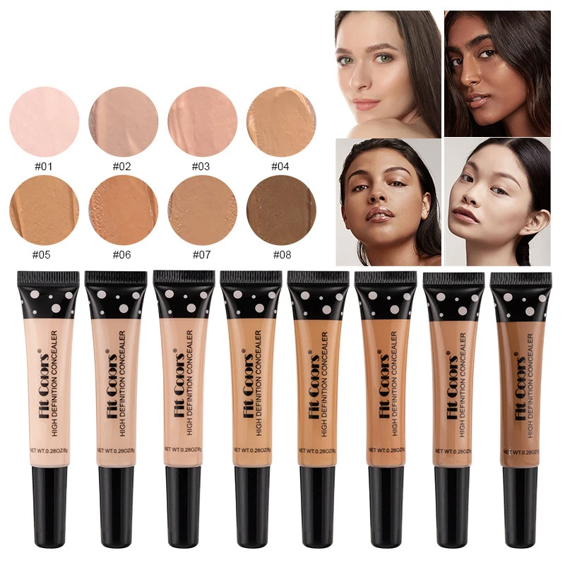 Nude Makeup Facial Foundation Waterproof Water Stain Base Cover Concealer Fluid Long Lasting Oil Control illumina i cosmetici