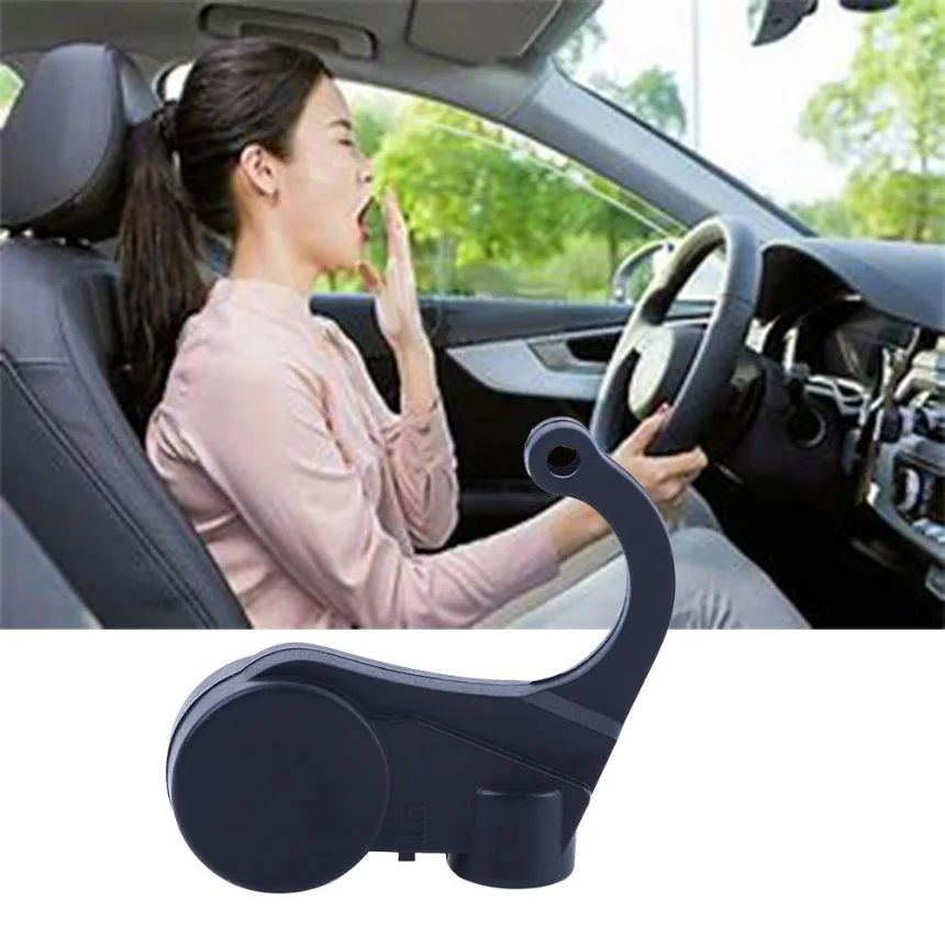 Safe Driving Nap Alarm Wake-Up Alarmer Car Alert Ear hook Car Driver Keep Awake Car Anti Sleep Alarm Drowsy Alarm 1pcs