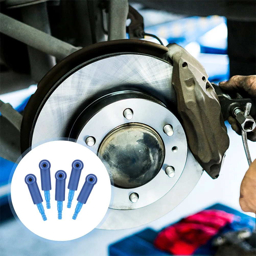 6 stücke Brems Flüssigkeit Austausch Werkzeug Bremsentlüfter Adapter Kit Für Auto Öl Ändern Luft Flüssigkeit Stecker Lkw Zubehör