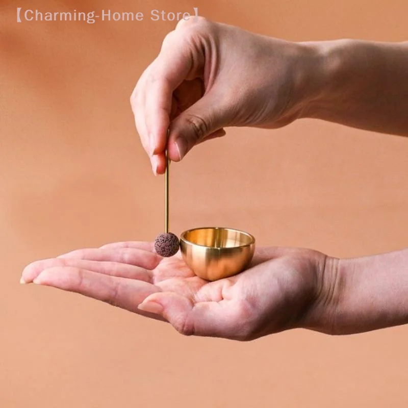 【M】Mini Singing Bowl Set Meditation Sound Bowl For Yoga Meditation Relaxation Chakra Healing Stress Relief Unique Spiritual Gift
