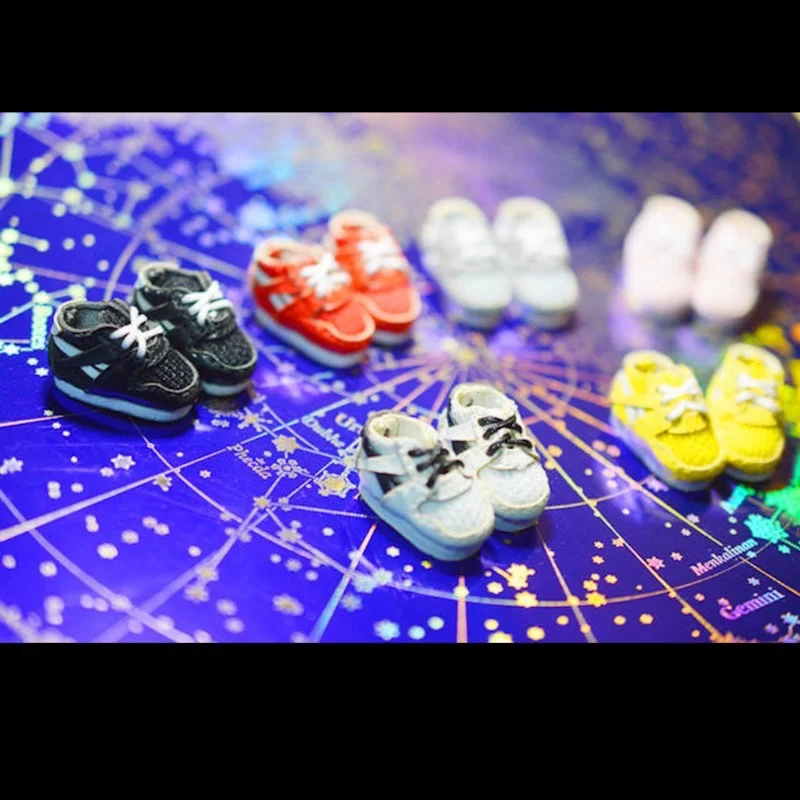 obitsu 11 shoes for ob11 size cute doll sneakers casual OB11 shoes doll accessories (5 colors)