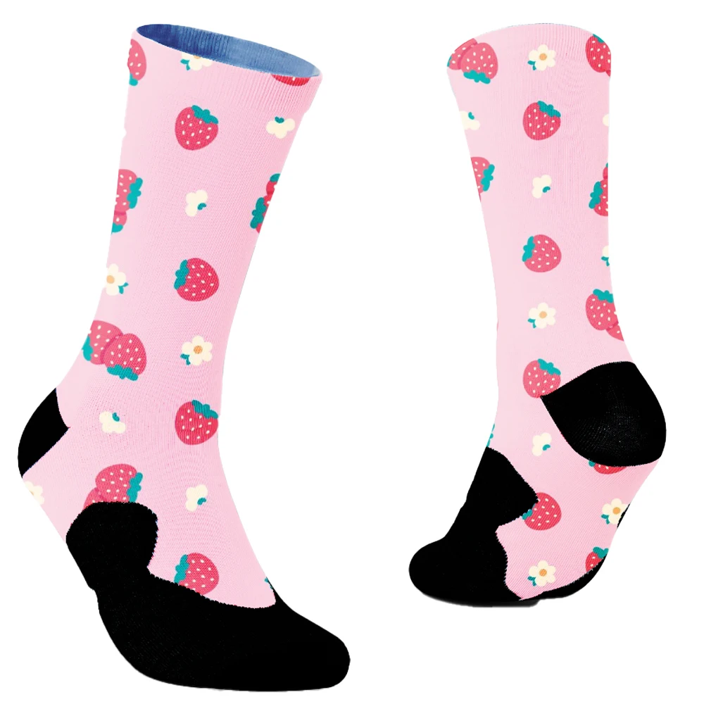 Crew Socks Elastic Unisex Cotton Women Men Funny Stocking Novelty Chic Socks