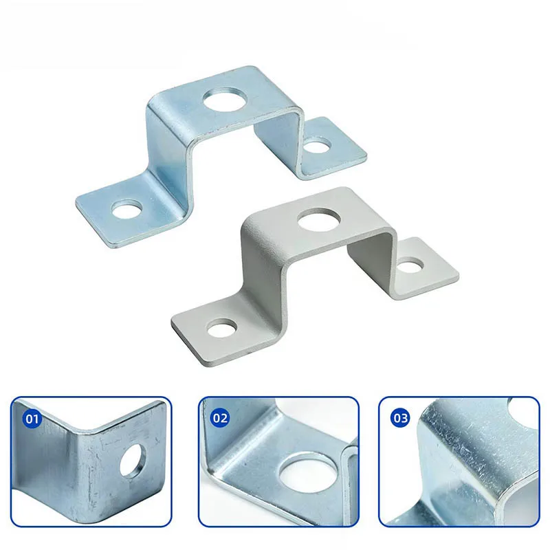 Ceiling Fixing Threaded Rods Saddle Clip Hanging Parts Several-Character Type Fasteners Hanging Code for Secure Installation