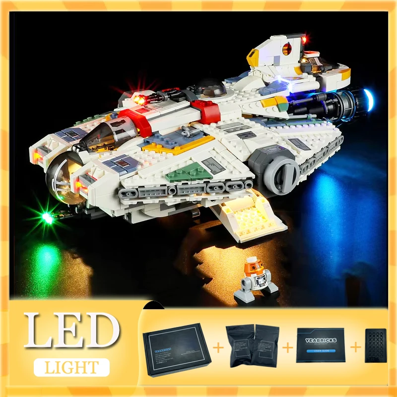 LEGO 75357 Ghost Phantom II用DIY LEDライトキット,ブロックなしのLEDライトのみ,モデル