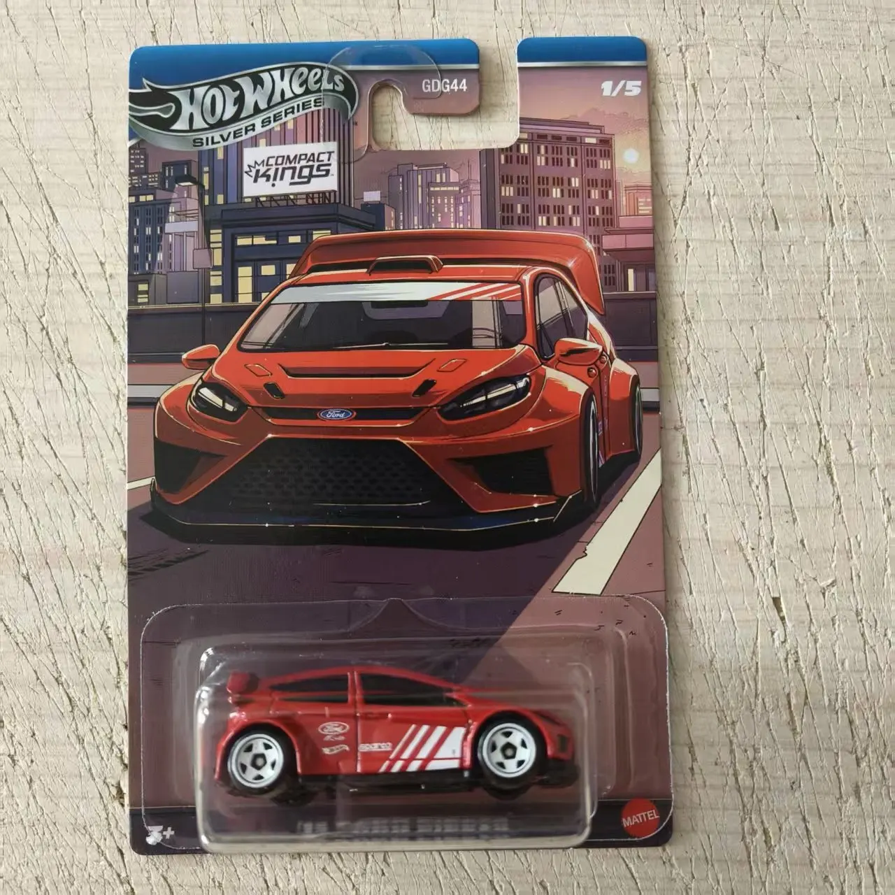 Nieuw Op Voorraad Echt Hot Wheels Auto Model Geavanceerde Gdg44 Compact Kings Silver Serie Mx-5 Schaal 1:64 Collectie Speelgoed Cadeau