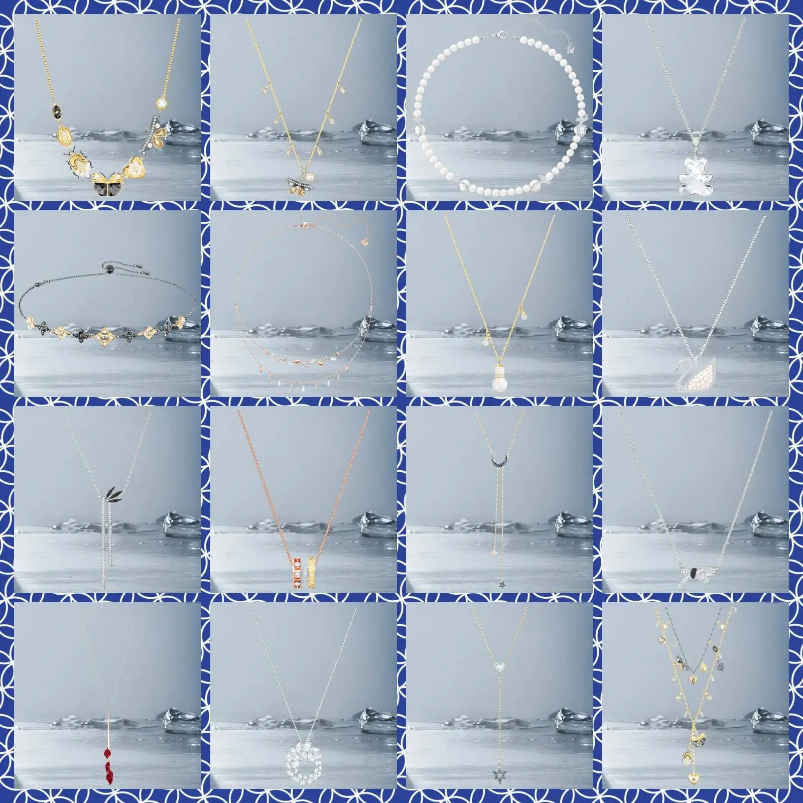 

S925 Sterling Silver Women's Versatile Chic Everyday Wear Charm Necklace. Your Perfect Everyday Sparkle.