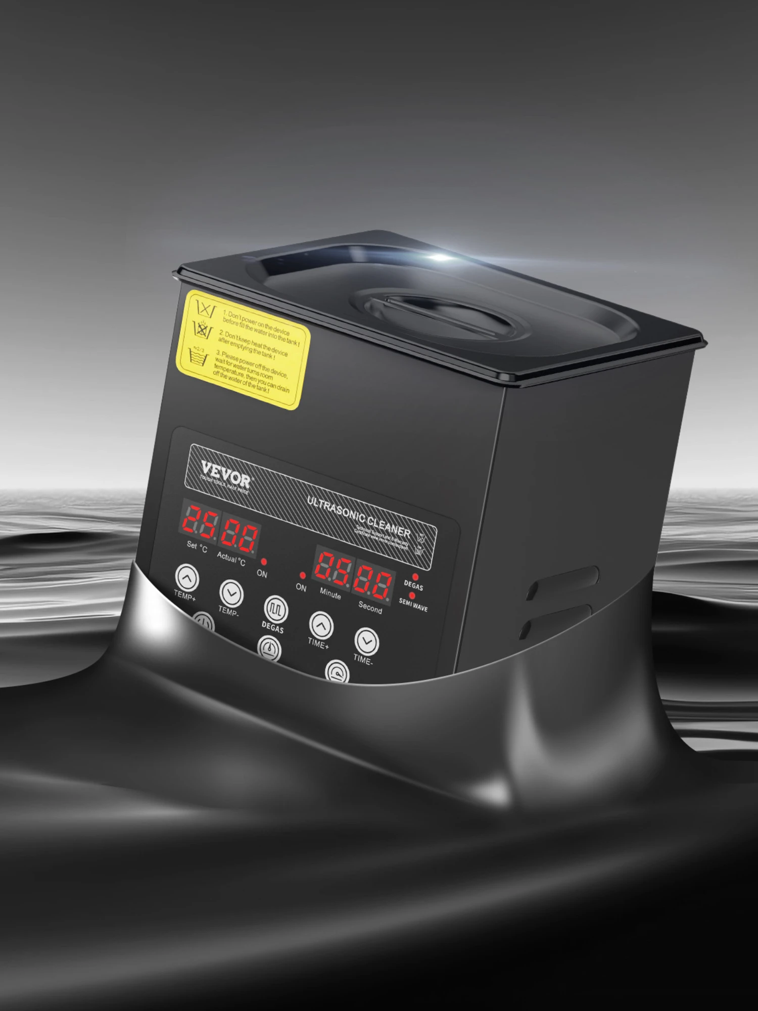 SucceBuy 2L 3L 6L 10L 15L Ultrasone reiniger Lave-Dishes Draagbare wasmachine Vaatwasser Ultrasone huishoudelijke apparaten met timer - afbeelding 2