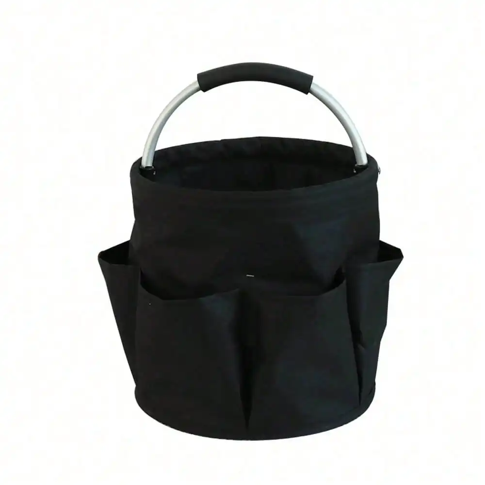20L Camping Shower Bag, Foldable Cleaning Agent Organiser Oxford Fabric Garden Tool Bag Storage Cleaning Supplies With Handle Detailing Bag For Day Travel Hiking BBQ image 4