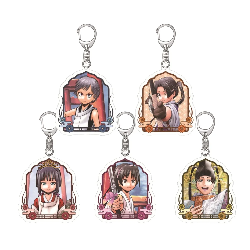 Fans Gifts Anime The young man who runs away HD Figures  Acrylic Keychain pendant Ornament Collection Series About 6cm