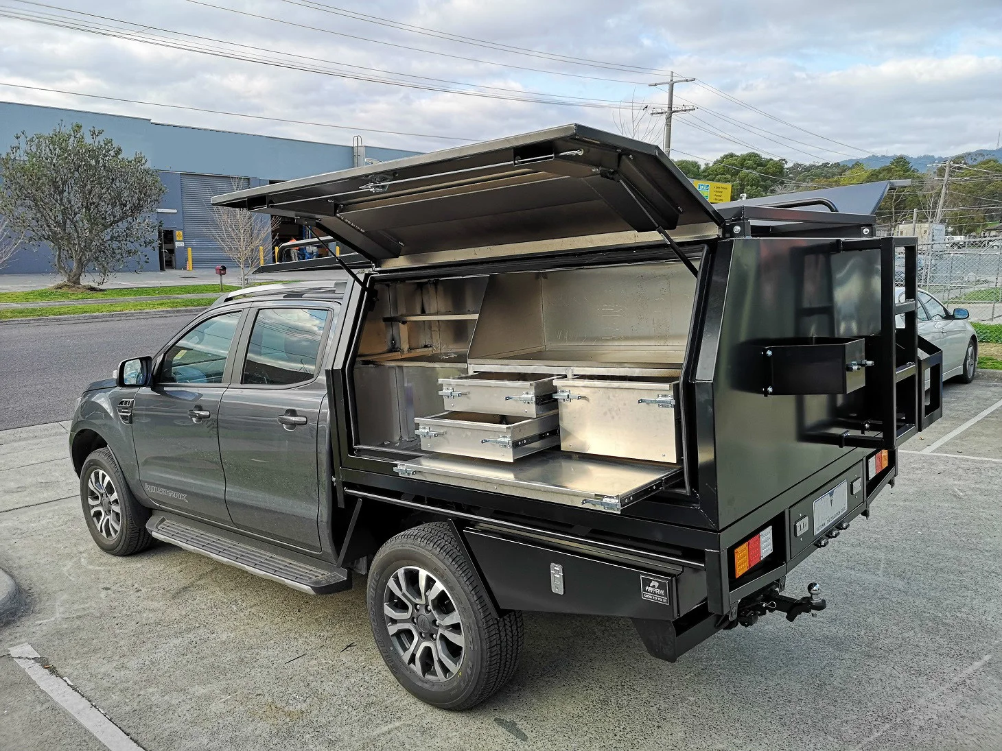 Ecocampor Lift Off Aluminium Ute Canopy Toolbox For Sale Custom