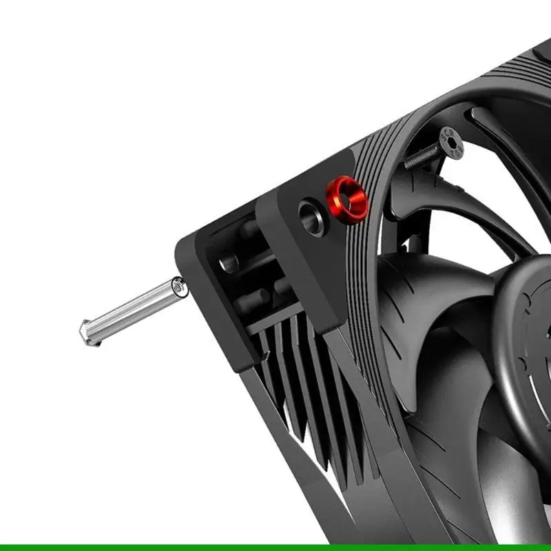 U55C Aluminium Alloy Screws Gaskets for PC Gamer Case Cooling Fans Paket 4