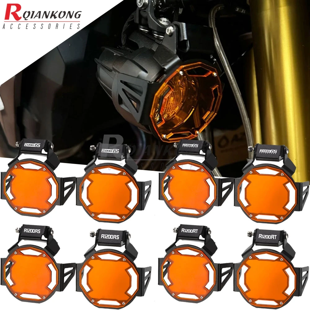 

Motorcycle Flipable Fog Lamp Guard Fit For BMW R1200GS R 1200 GS LC Adventure R1200 GSA ADV R1200RS R1200RT Fog Light Protector