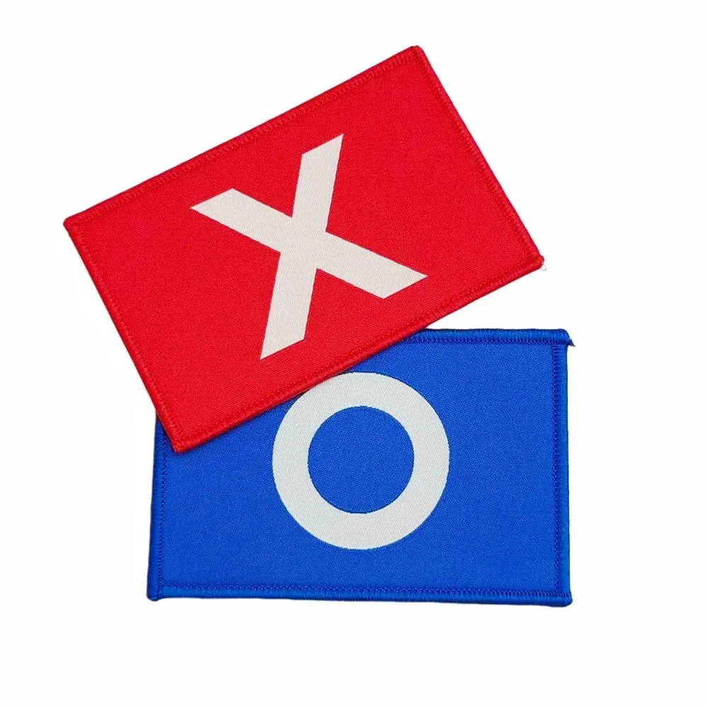 كالاماري كوسبلاي فيلكرو حزام ملصقات سحرية بوس اللاعبين أحمر أزرق XO لعبة الدعائم دعائم الهالوين التأثيرية