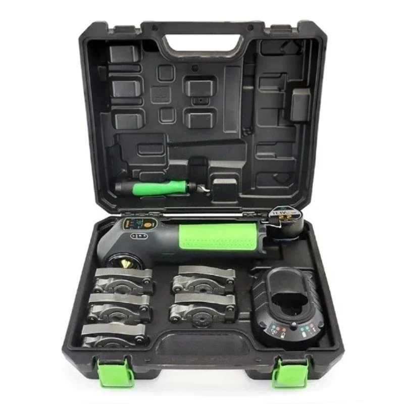 ST‑E800AL Electric Flaring Tool Cordless Lithium Eccentric Expander 45° Flare for Copper Tube