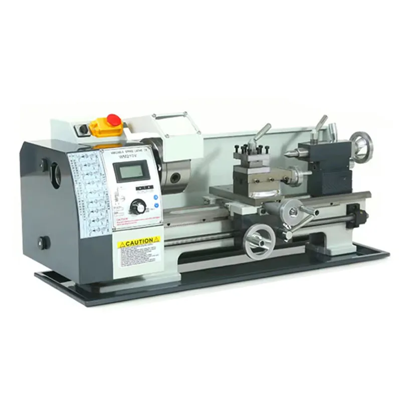 CNC Lathe Metalworking Turning Mini Metal Lathe Machine Machining Horizontal Lathe