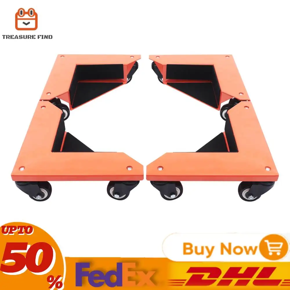 

Desk Cabinet Corner Mover Dolly Furniture Dollies Roller for Furniture Moving Cart (Set of 4)