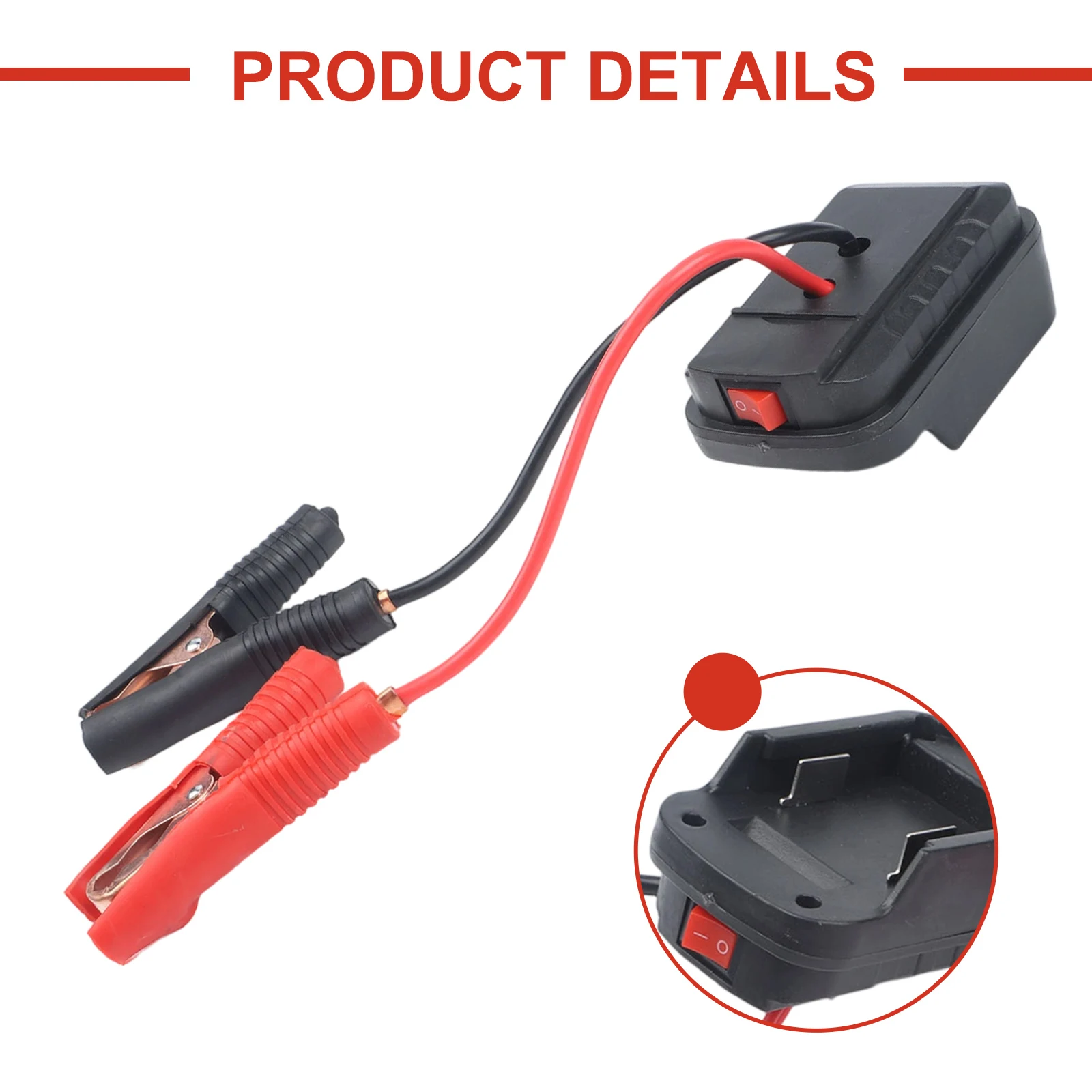 Battery Charger Car Starter Power Backup About 15*10*10CM Quick Setup Reliable Performance Wear-Resistant Design