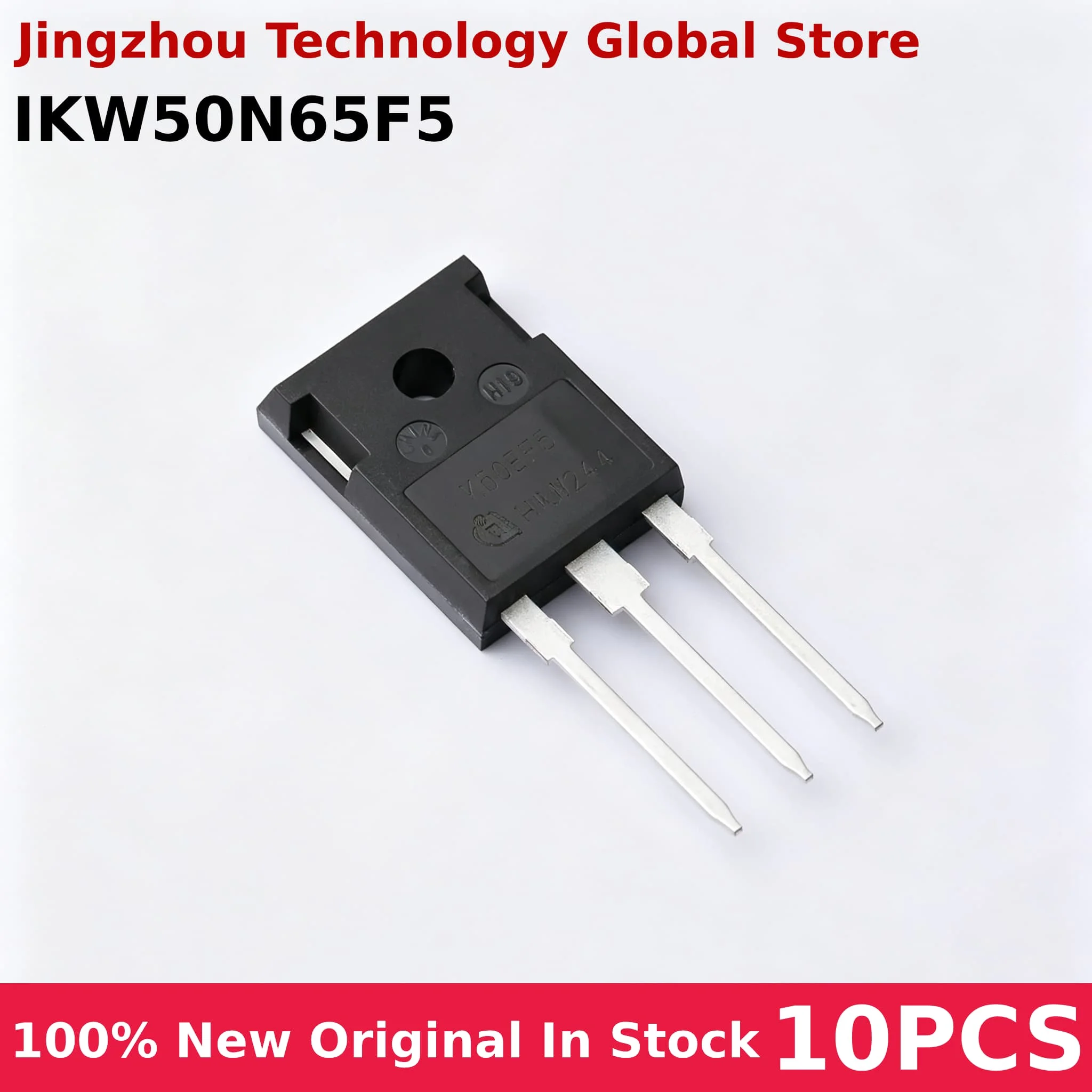 100% New 10PCS K50EF5 imported IKW50N65F5 IGBT field-effect transistor 60A 650V Chip Wholesale