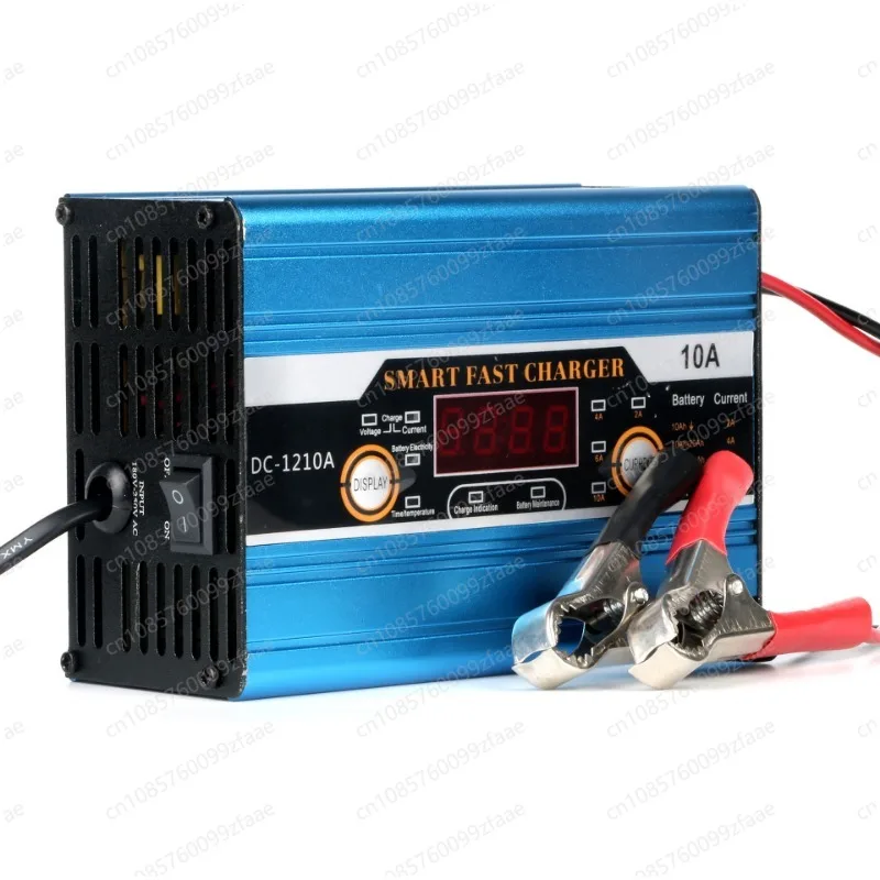 DC Adjustable Power Supply Step Up Step Down Voltage Converter Digital Display Car Power Regulator With Cooling Fan