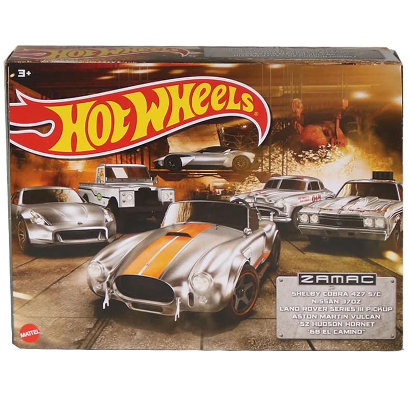 Hot Wheels-Classic Zamac Veículos para Crianças, Diecast, 1:64, Mercedes Benz, Porsche, Aston Martin, Brinquedos para Meninos, Crianças, Alemão,