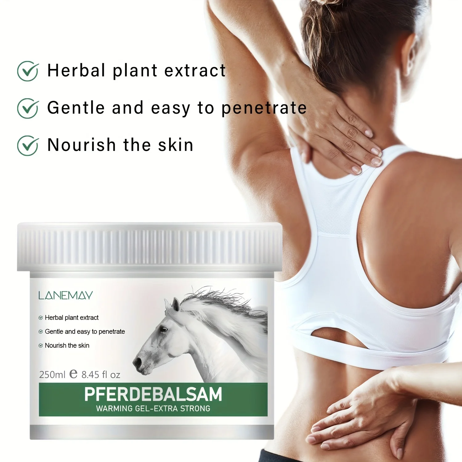 Winter-Warming Cream with Herbal Formula, Joint & Muscle Massge Cream for Body Care-250ml,Body Moisturizer, Hypoallergenic Cream