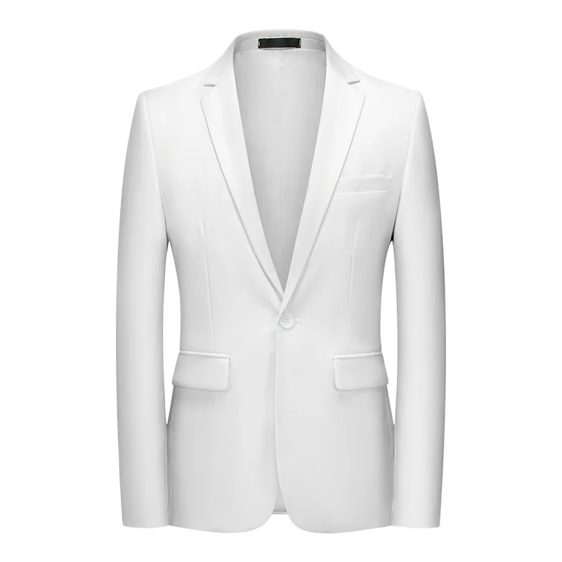 

B16-Summer new single-piece jacket for men, student work groomsmen suits