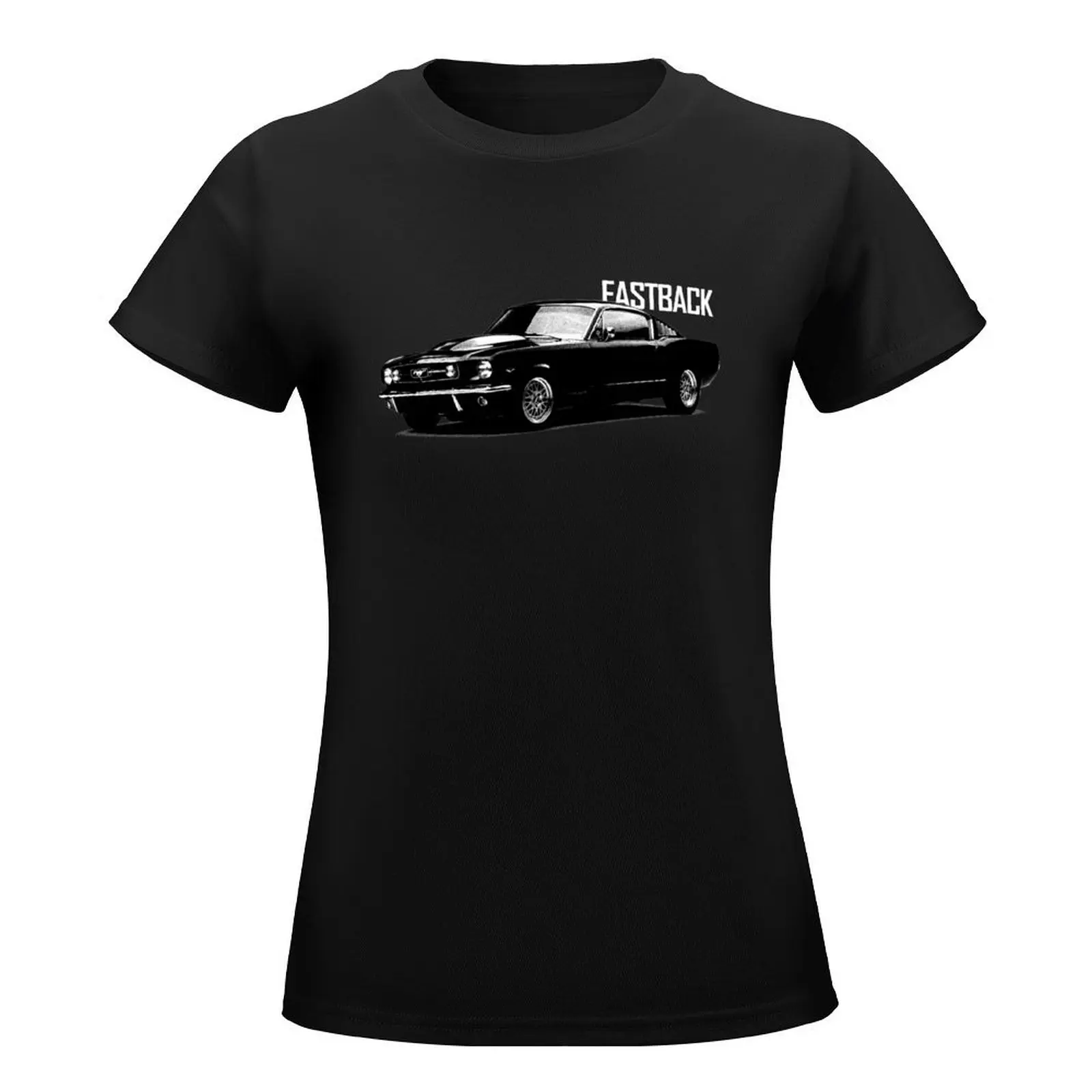 The 1965 Mustang Fastback T-Shirt cute clothes plus size tops oversized summer top plain t shirts for Women