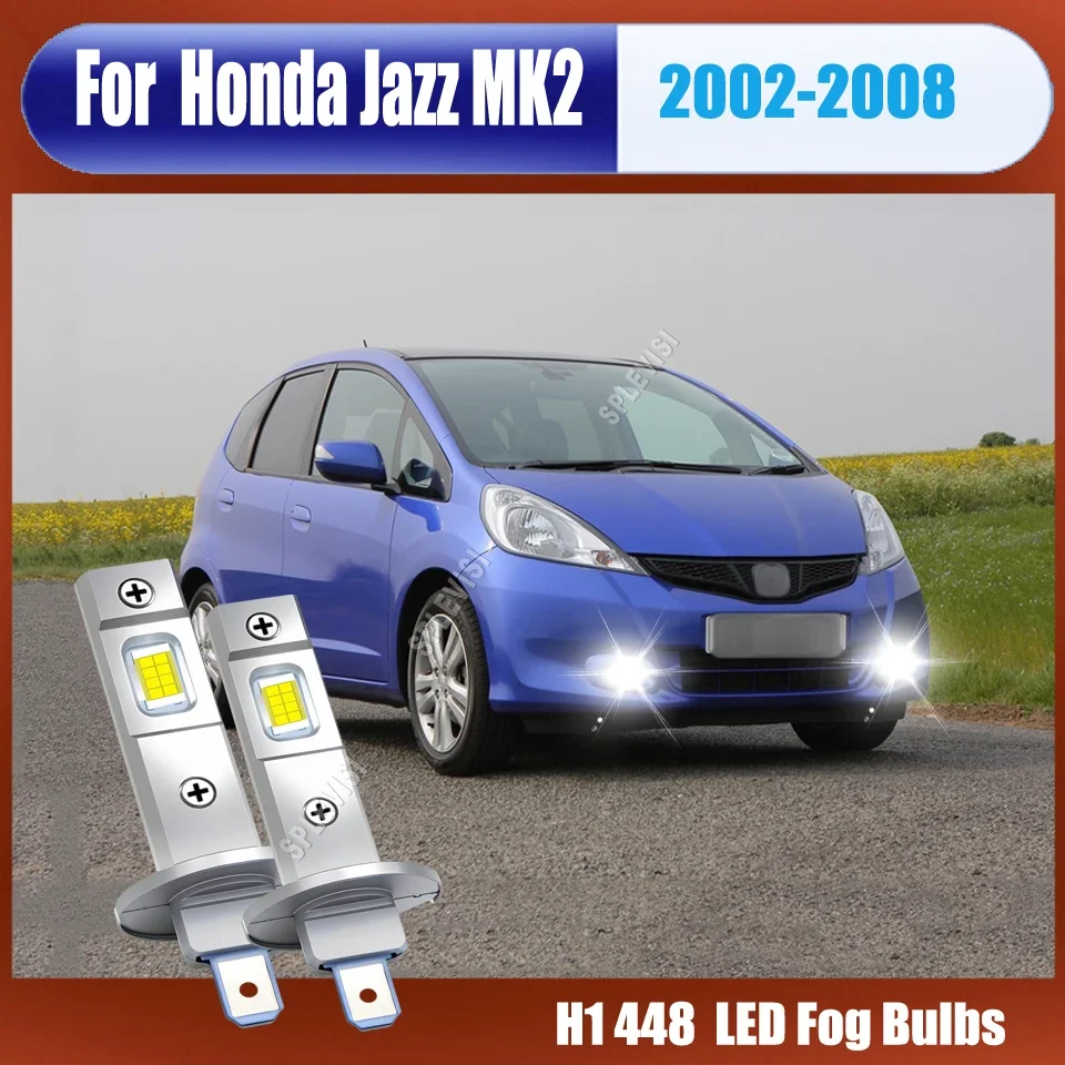 H1 Fog Light Bulbs Precision 1:1 Design: With exact proportional dimension For Honda Jazz MK2 2002 2003 2004 2005 2006 2007 2008