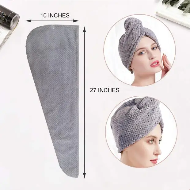 dry hair cap for women thickened