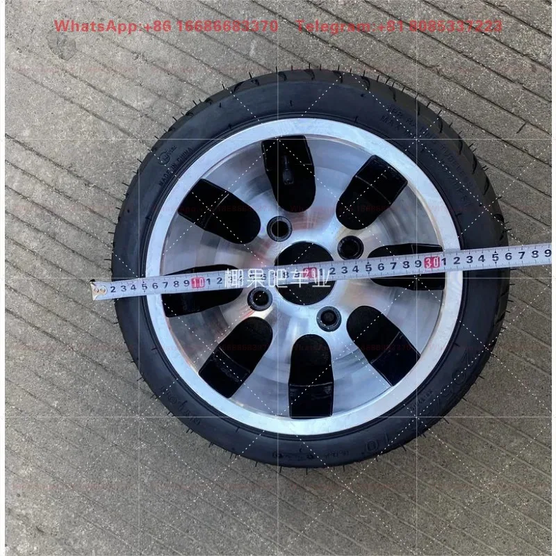 1 unidad de bicicleta todoterreno de cuatro ruedas, bicicleta de playa, go-kart, neumático de carretera de 205/30-10 pulgadas, llanta plana al vacío, cubo de rueda