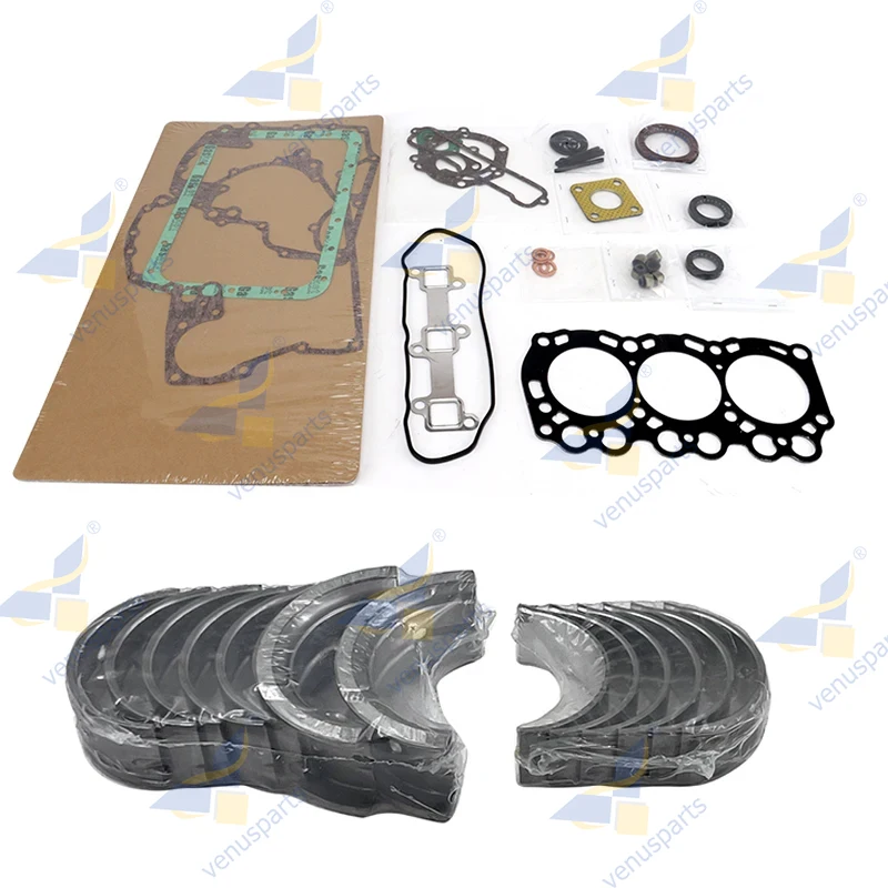 

For MITSUBISHI L3E Full Gasket Set+Main Bearing Con Rod Bearing Overhaul Rebuild Kit