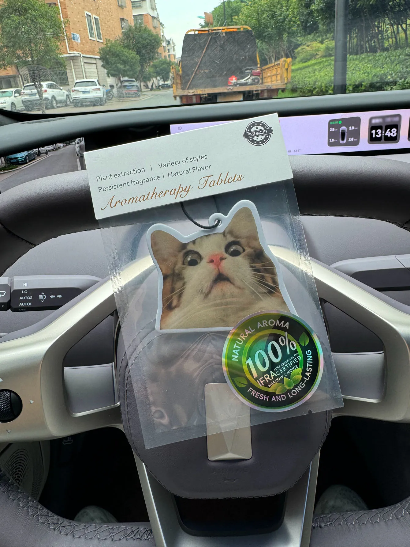 Surprised Shocked Cat Meme Car - Perfume Jasmine Fragrance recension och pris