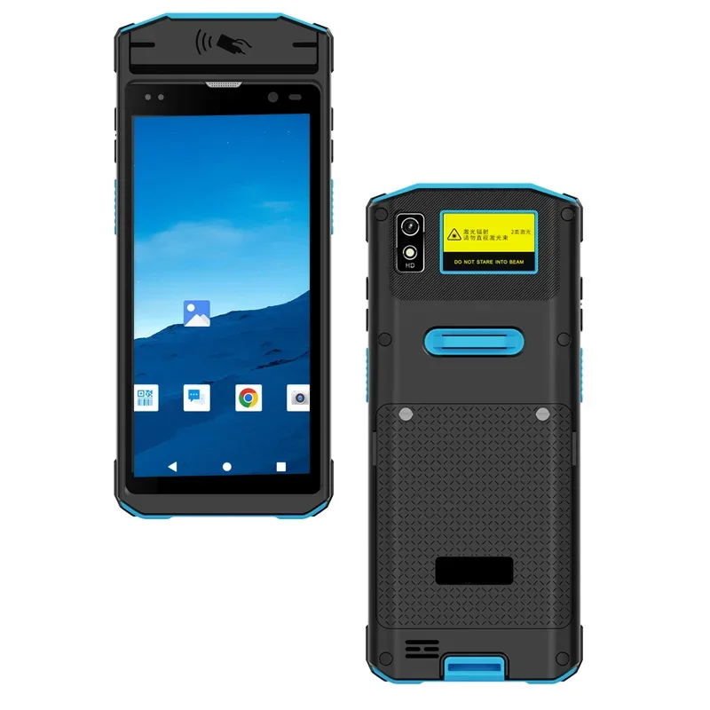 4G Android 13 PDA Handheld Terminal 1D 2D Scanner Barcode Data Collector Rfid NFC Reader Wifi6 Device