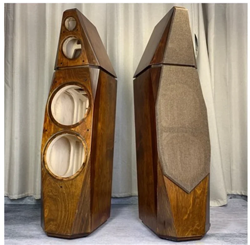 Hot Selling MZ-001 Customized 8 Inch  10 Inch 12 Inch Double Woofer Three-way Four-way Speaker Empty Box