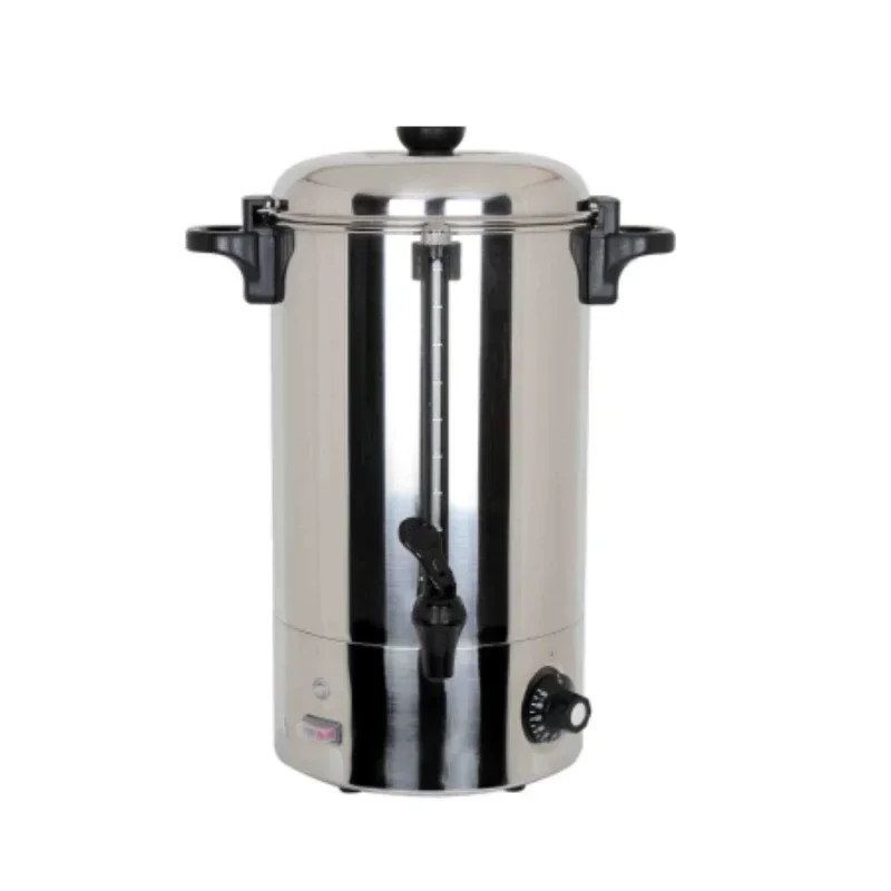 30L China Factory Commercial Grade Stainless Steel Percolator Coffee Maker Hot Double Wall Water Boiler Urn for Catering