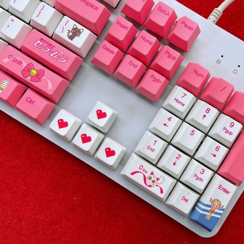 DIY لوحة المفاتيح PBT OEM الملف الشخصي Keycap ارتفاع Keycap للوحة المفاتيح الميكانيكية