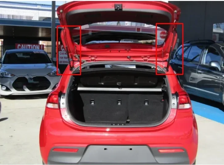 

2PCS Back Damper With Spring For 2011--2016 2017 KIA RIO MK3 UB Hatchback Rear Tailgate Boot Gas Struts Lift Support